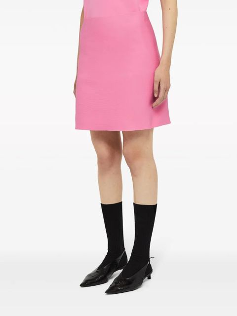 Jil Sander A-line high-waisted mini skirt - Pink