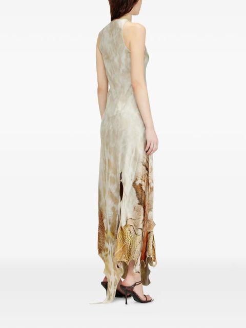 Diesel D-Ikara asymmetric dress - Neutrals