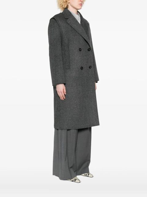 Weekend Max Mara double-breasted wool coat - Grey