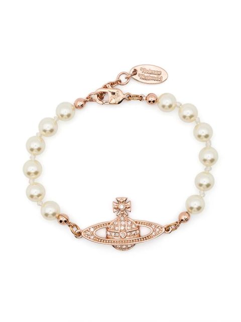 Vivienne Westwood mini Bas Relief bracelet - Pink - zdjęcie produktu nr 1