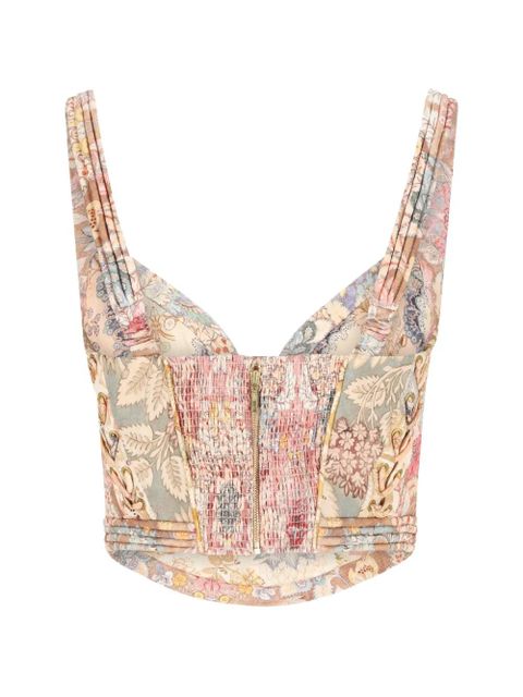 ZIMMERMANN Rebellion Corded bustier top - Neutrals - zdjęcie produktu nr 2