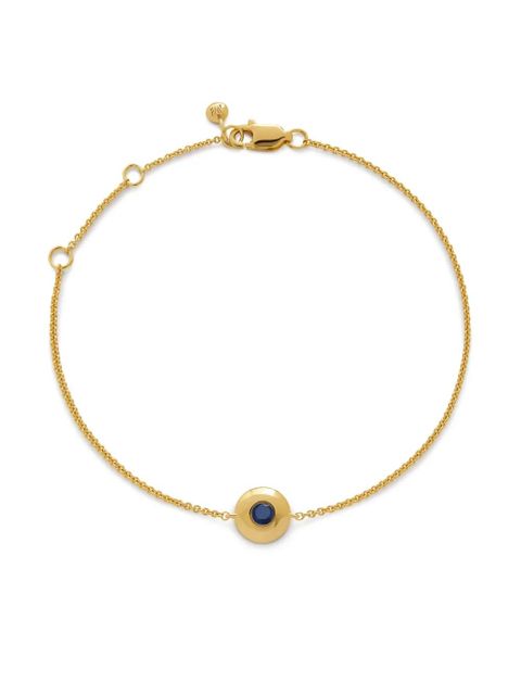 Monica Vinader 18kt yellow gold vermeil September Birthstone bracelet - zdjęcie produktu nr 1