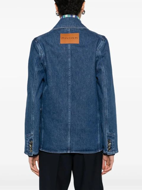 JW Anderson double-breasted denim blazer - Blue