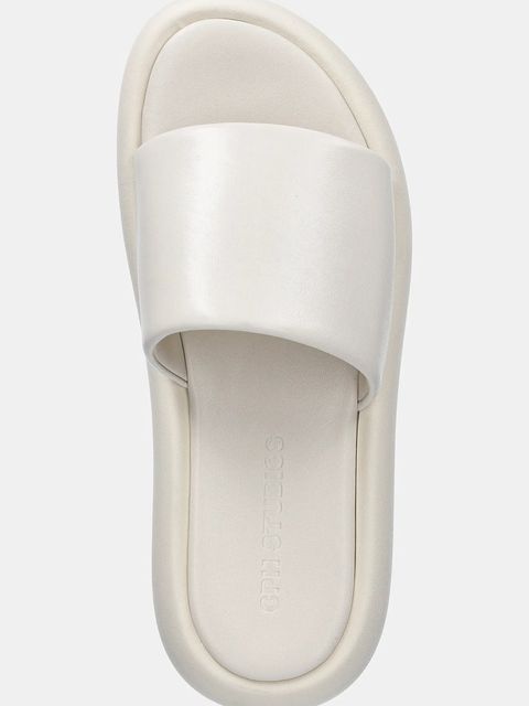 Copenhagen klapki skórzane Leather