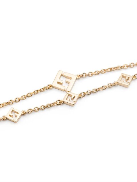 FENDI FF-motif bracelet - Gold