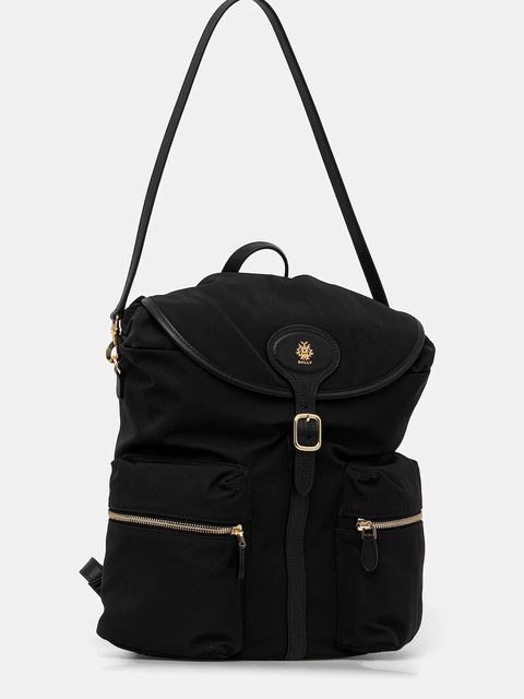 Bally plecak damski kolor czarny duży gładki WAK00X - zdjęcie produktu nr 2