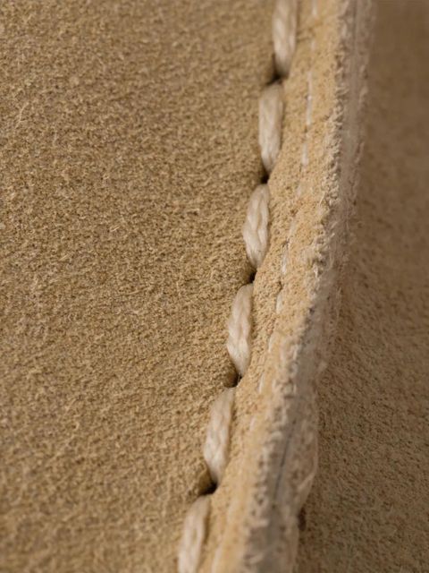 Prada suede shearling loafers - Neutrals