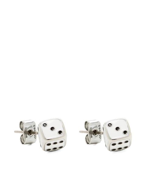 Marc Jacobs X Derrick Adams Dice earrings - Silver - zdjęcie produktu nr 2