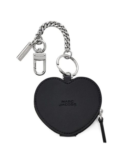 Marc Jacobs heart cookie leather charm - Black - zdjęcie produktu nr 2