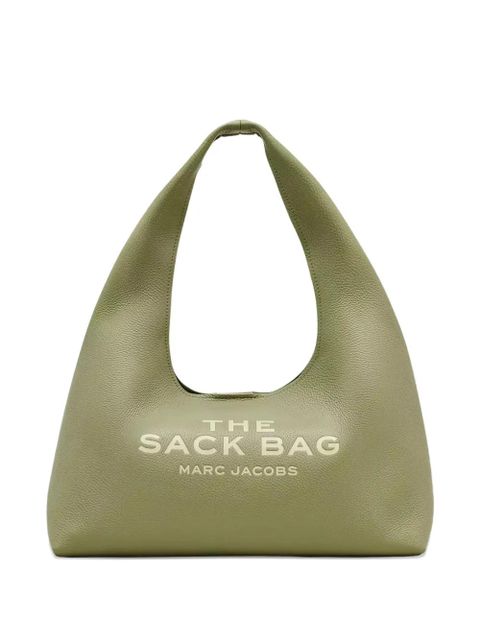 Marc Jacobs The Sack logo-plaque leather shoulder bag - Green - zdjęcie produktu nr 1