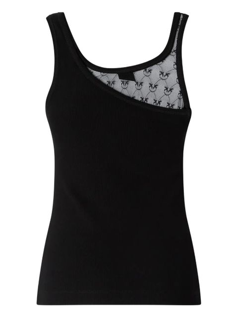 PINKO lace-insert top - Black - zdjęcie produktu nr 2