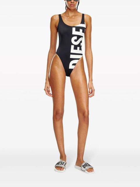 Diesel Bfsw-Kylia logo-print swimsuit - Black - zdjęcie produktu nr 2