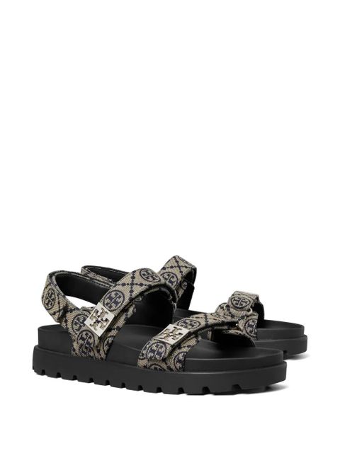 Tory Burch T Monogram Mellow sport sandal - Neutrals - zdjęcie produktu nr 2