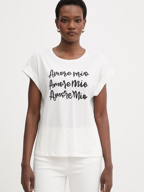 Morgan T-shirt damski bawełniany - zdjęcie produktu nr 2