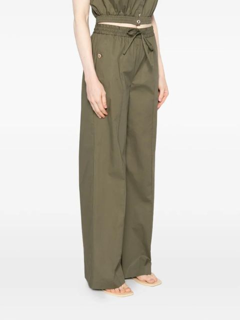 TWINSET drawstring pants - Green