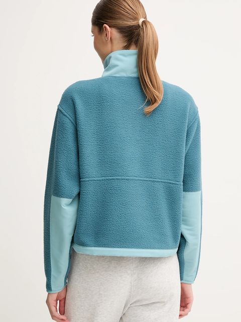 The North Face bluza Yumiori Off damska kolor zielony gładka NF0A8EV0E311