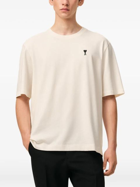 AMI Paris Place des Victoires printed T-shirt - Neutrals - zdjęcie produktu nr 2