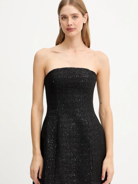 Bardot sukienka kolor czarny mini rozkloszowana 59333DB9 - zdjęcie produktu nr 1