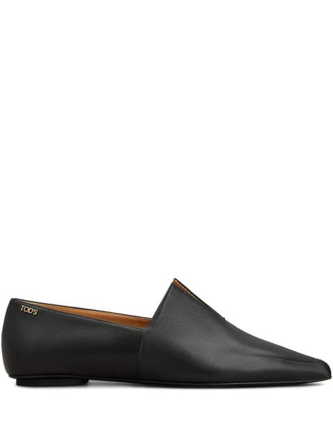 Tod's pointed flat ballerinas - Black - zdjęcie produktu nr 1