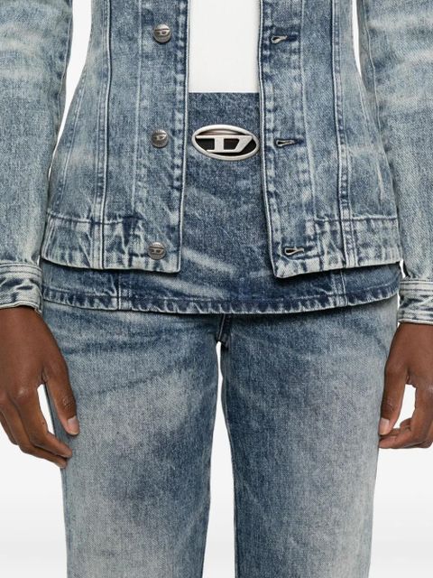 Diesel D-Hourjian 007Da peplum-waist jeans - Blue