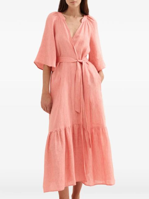 ERES Audacieuse tiered maxi dress - Orange
