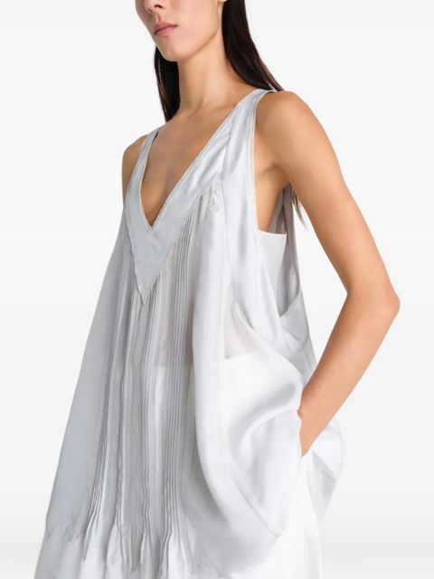 LEMAIRE V-neck tunic - Blue