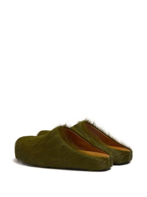 Marni leather sandals - Green - zdjęcie produktu nr 2