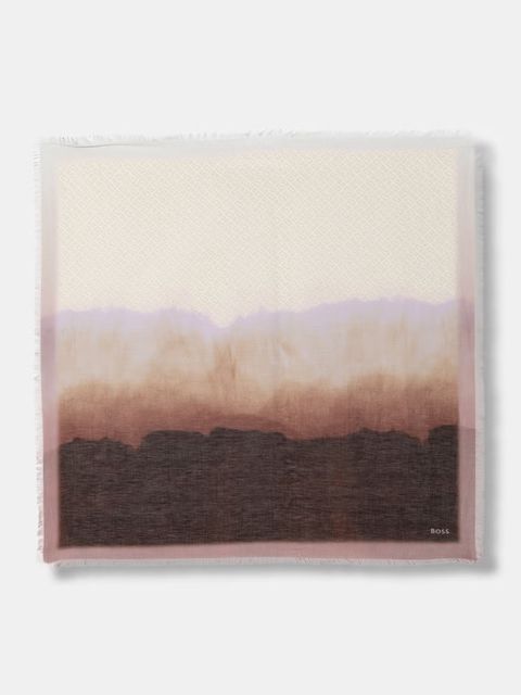 BOSS chusta damska z dodatkiem lnu Jinnah - zdjęcie produktu nr 1