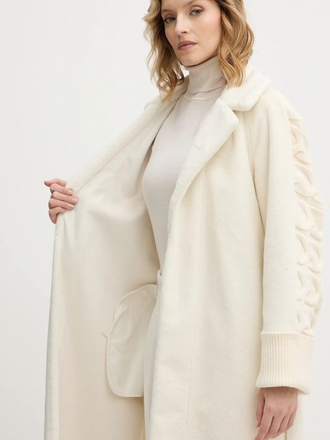 Guess płaszcz LUCREZIA kolor beżowy W5BL63 W4200