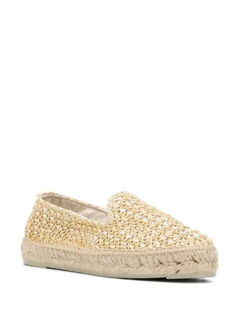 Manebi tweed woven espadrilles - Neutrals