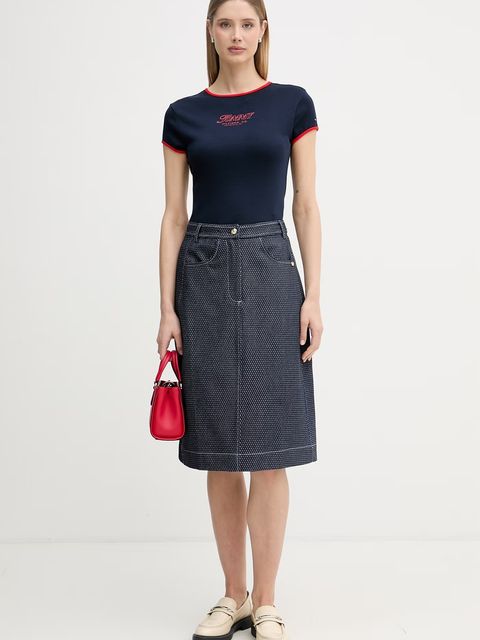 Tommy Hilfiger t-shirt damski bawełniany - zdjęcie produktu nr 1