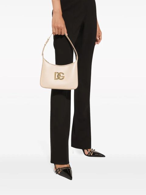 Dolce & Gabbana Spalla logo-plaque tote bag - Pink