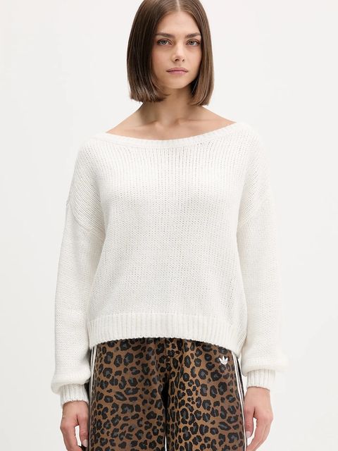 Hollister Co. sweter damski kolor beżowy KI350-5072 - zdjęcie produktu nr 1