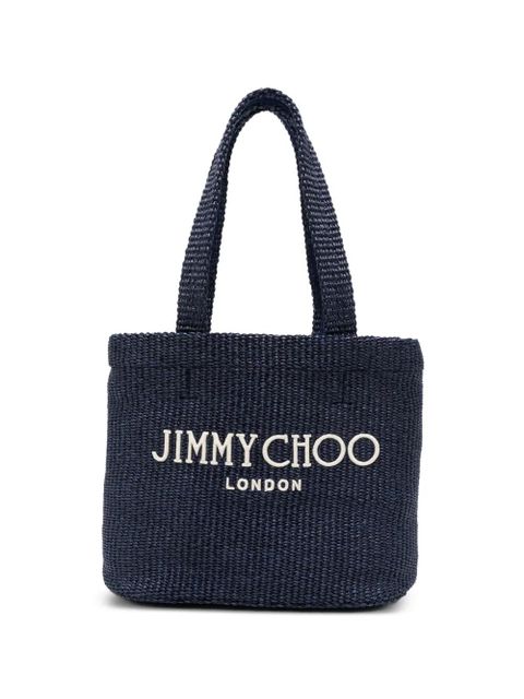 Jimmy Choo logo tote bag - Blue - zdjęcie produktu nr 1