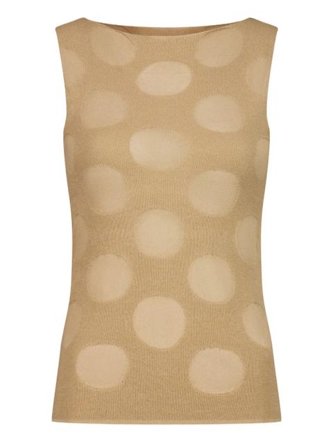 Paloma Wool Rory patterned sleeveless top - Neutrals - zdjęcie produktu nr 1