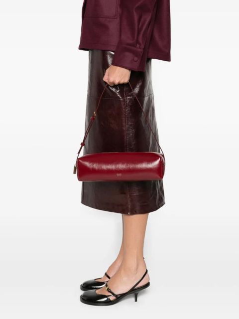 KHAITE Kye cylindrical shoulder bag - Red - zdjęcie produktu nr 2