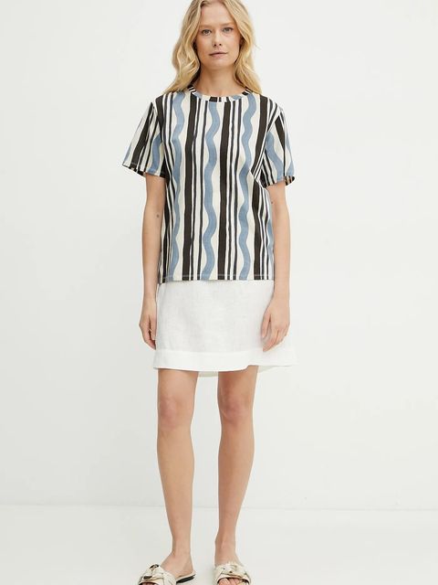 Weekend Max Mara t-shirt bawełniany - zdjęcie produktu nr 2