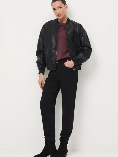 Medicine jeansy damskie kolor czarny