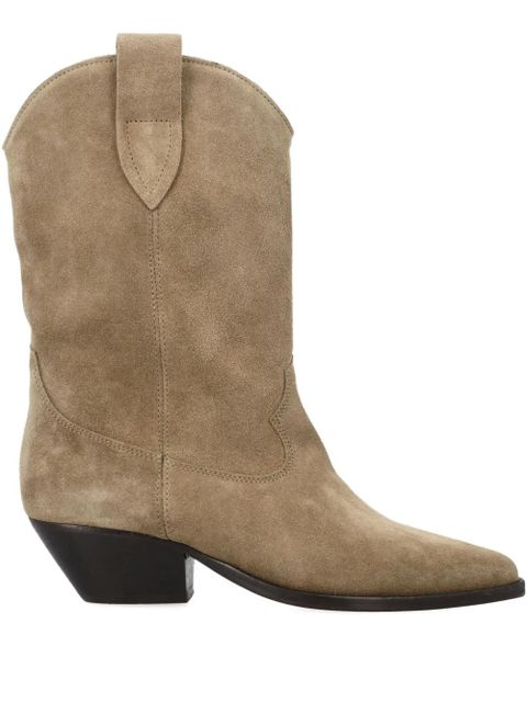ISABEL MARANT Duerto suede boots - Neutrals - zdjęcie produktu nr 1