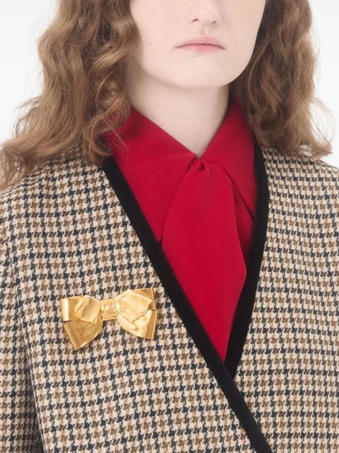 Valentino Garavani Trop Chou bow brooch - Gold - zdjęcie produktu nr 2
