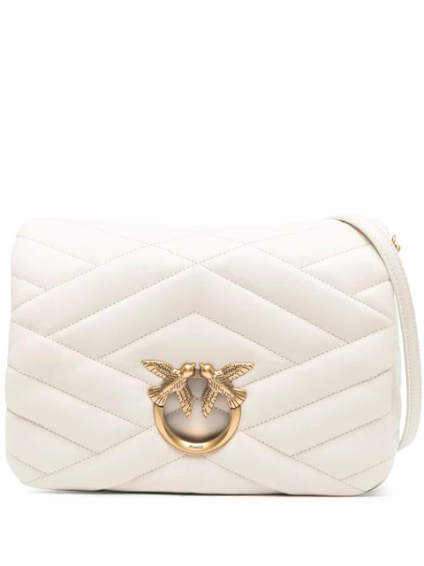 PINKO Classic Love Click Puff shoulder bag - White - zdjęcie produktu nr 1