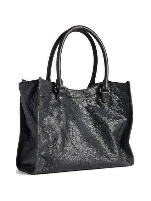 Balenciaga mini Le City leather tote bag - Black - zdjęcie produktu nr 2