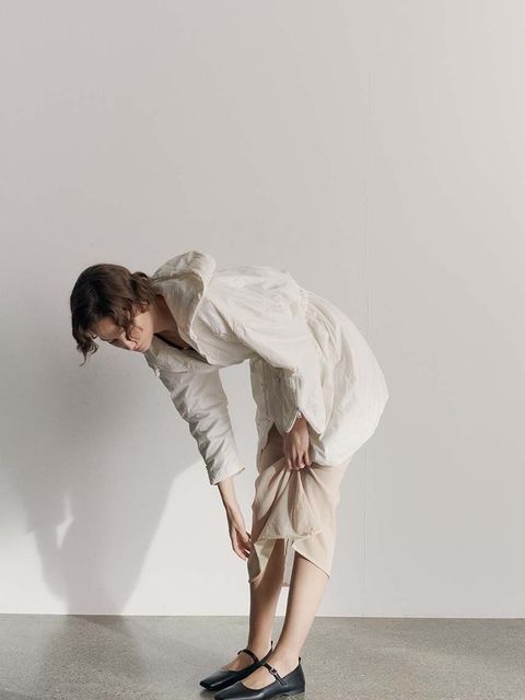 Vagabond Shoemakers baleriny skórzane DELIA kolor czarny