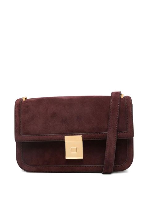 DeMellier Paris suede cross body bag - Red - zdjęcie produktu nr 1