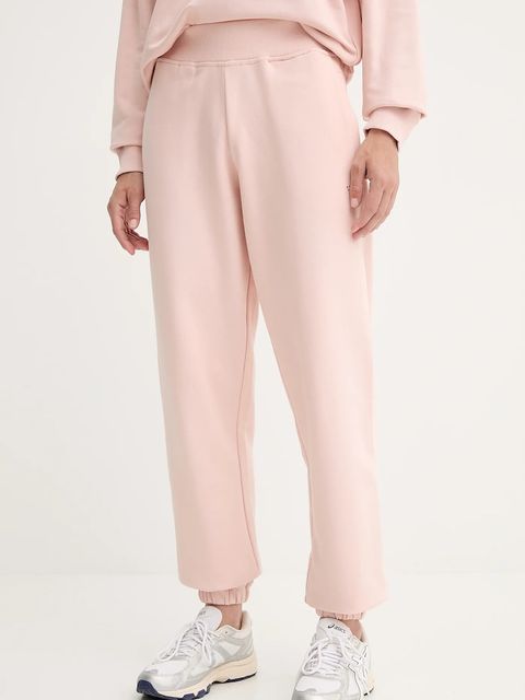 Guess spodnie dresowe bawełniane PRIMULA damskie kolor pomarańczowy gładkie V5YB17 KCRP0 - zdjęcie produktu nr 1