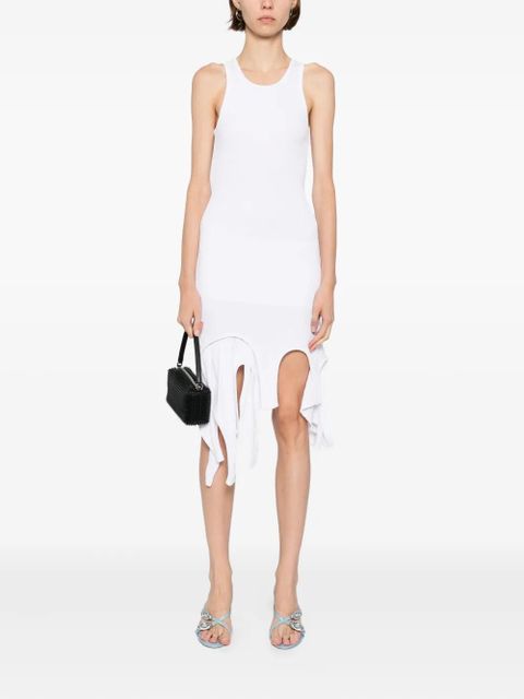 Alexander Wang deconstructed cotton minidress - White - zdjęcie produktu nr 2