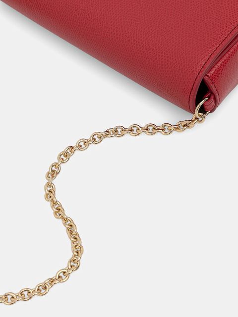 Furla torebka skórzana kolor czerwony WE00265.ARE000.RUB00