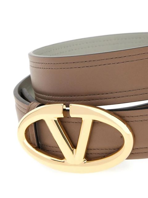 Valentino Garavani VLogo Signature belt - Brown