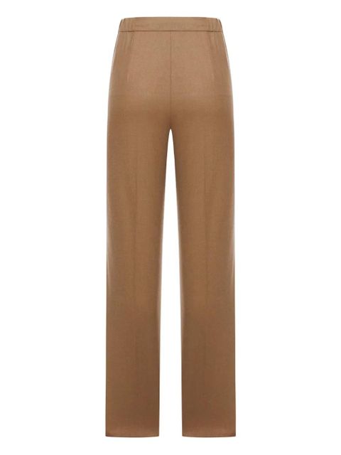 Max Mara Gatti elasticated-waist trousers - Brown - zdjęcie produktu nr 2