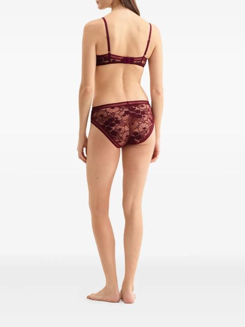 ERES Miellée floral-lace briefs - Purple